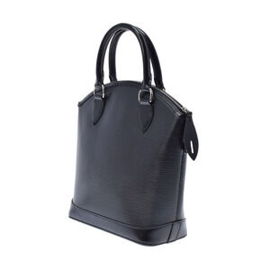 Louis Vuitton Handbag Lockit Leather Epi Black